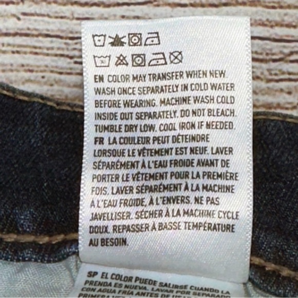 NWT American Eagle Outfitters Blue Jean Shorts Curvy Midi Size 8 - Picture 11 of 14